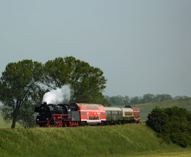 Dampflok am Tunnel